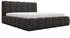 GRAINGOLD Polsterbett mit Bettkasten und Lattenrost 180 x 200 Cloud Bouclé-Stoff