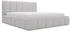 GRAINGOLD Polsterbett mit Bettkasten und Lattenrost 180 x 200 Cloud Bouclé-Stoff