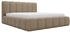GRAINGOLD Polsterbett mit Bettkasten und Lattenrost 180 x 200 Cloud Bouclé-Stoff