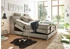 ED EXCITING DESIGN Boxspringbett Palermo 180x200 cm beige