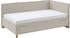 Meise Möbel Fun II Polsterbett mit Bettkasten und USB-Anschluss beige (2226-89-3000)