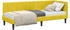 vidaXL Eckbettgestell mit Kopfteil Gelb 80 x 200 cm Samt (42016334)