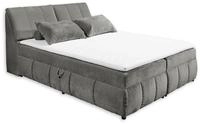 ED EXCITING DESIGN Boxbett "Valencia" inkl. Bettkasten und Stauraum im Kopfteil