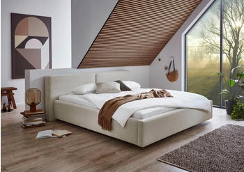 Meise Möbel Cube Polsterbett mit Bettkasten beige (71656206)