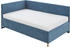 Meise Möbel Cool II Polsterbett mit USB-Anschluss und Bettkasten blau (2208-89-2000)