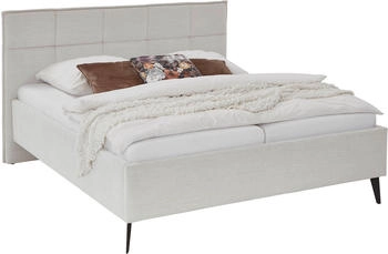 Meise Möbel Polsterbett Paulo beige wahlweise mit Bettkasten und Holz- oder Metallfuß (2294-99-4000)