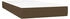 vidaXL Boxspringbett mit Matratze Dunkelbraun 90x190 cm Stoff (3140580)