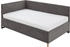Meise Möbel Cool Polsterbett mit Bettkasten und USB-Anschluss anthrazit (2209-89-2000)