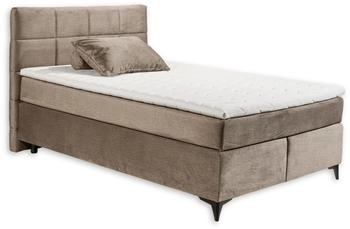 ED EXCITING DESIGN Navarra Boxspringbett grau (56-U16-10x)