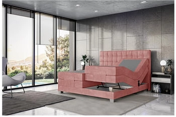 Meblini Edison 180x200 cm rosa