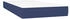 vidaXL Boxspringbett mit Matratze Blau 90x190 cm Stoff (3142143)