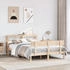 vidaXL Massivholzbett ohne Matratze 140x190 cm Kiefernholz (3305792)