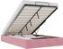 vidaXL Ottoman-Bett ohne Matratze Rosa 120x190 cm Samt (3310954)