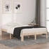 vidaXL Massivholzbett 120x190 cm (810335)