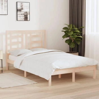 vidaXL Massivholzbett ohne Matratze 120x200 cm Kiefernholz (3104343)