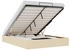 vidaXL Ottoman-Bett ohne Matratze Creme 140x190 cm Stoff (3310880)
