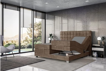 Meblini Edison 140x200cm H3 magic velvet braun