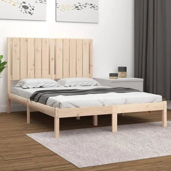 vidaXL Massivholzbett ohne Matratze 120x200 cm Kiefernholz (3104408)