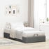 vidaXL Ottoman-Bett ohne Matratze Dunkelgrau 80x200 cm Stoff (3310834)