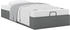 vidaXL Ottoman-Bett ohne Matratze Dunkelgrau 80x200 cm Stoff (3310834)