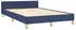 vidaXL Bettgestell ohne Matratze Blau 120x190 cm Stoff (379540)