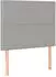 vidaXL Boxspringbett mit Matratze Hellgrau 90x200 cm Stoff (3131961)