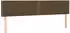 vidaXL Boxspringbett mit Matratze Dunkelbraun 140x200 cm Stoff (3126168)