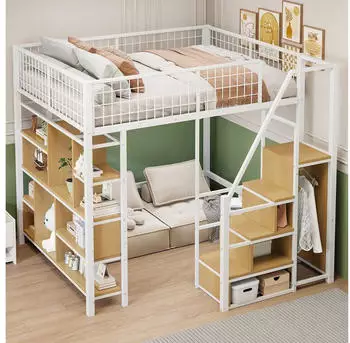 Stilvora Boxspringbett 160x200 cm grau