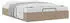 vidaXL Ottoman-Bett ohne Matratze Cappucino 140x190cm Kunstleder (3310803)