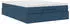 vidaXL Ottoman-Bett mit Matratze Blau 140x190 cm Stoff (3311112)