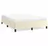 vidaXL Bettgestell Creme 140x190 cm Kunstleder (347247)