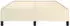vidaXL Bettgestell Creme 140x190 cm Kunstleder (347247)