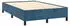 vidaXL Boxspringbett mit Matratze Dunkelblau 120x190 cm Samt (3269707)