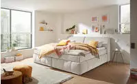 ED EXCITING DESIGN Boxspringbett "Elkford, Familienbett in der Gr&ouml;&szlig;e 240x200cm"