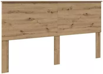 vidaXL Kopfteil mit Kopfteil Artisan-Eiche 200 cm Holzwerkstoff (887603)
