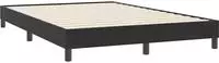 vidaXL Bettgestell ohne Matratze Schwarz 160x220 cm Samt