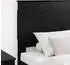 vidaXL Kopfteil mit Kopfteil Schwarz Eichen-Optik 100 cm Holzwerkstoff (887474)