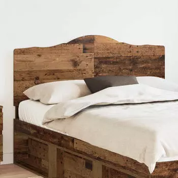 vidaXL Kopfteil mit Kopfteil Altholz 140 cm Holzwerkstoff (888009)