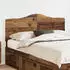 vidaXL Kopfteil mit Kopfteil Altholz 140 cm Holzwerkstoff (888009)