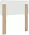 vidaXL Kopfteil mit Kopfteil Sonoma-Eiche 75 cm Holzwerkstoff (888608)