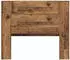 vidaXL Kopfteil mit Regal Altholz 120 x 15 x 103,5 cm Holzwerkstoff (3418656)