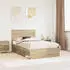 vidaXL Bettrahmen Sonoma 120 x 190 cm Massives Kiefernholz (3409777)