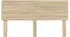 vidaXL Kopfteil mit Kopfteil Sonoma-Eiche 200 cm Holzwerkstoff (887838)