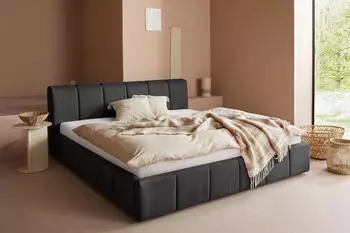 LeGer Home Maileen 180x200cm schwarz