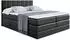 ALTDECOR Moeti King Boxspringbett 140x200cm Kunstleder Schwarz H3/H4 mit Bettkasten