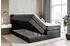 ALTDECOR Moeti King Boxspringbett 140x200cm Kunstleder Schwarz H3/H4 mit Bettkasten