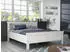 Forte Kashmir Doppelbett Pinie Weiß 180x200cm (4497)