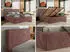MKS Meble Tiliano Classic Polsterbett mit Bettkasten, Cord, Rosa, 180x200cm