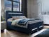 Mirjan24 Enter LED Boxspringbett mit Bettkasten und LED-Beleuchtung, 140x200cm (Fresh 11)