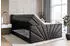 ALTDECOR Miltio-Z King Boxspringbett 120x200cm Kunstleder Schwarz H3/H4 mit Bettkasten (MILTIO-Z KING)